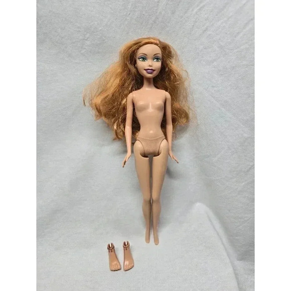 My Scene Kenzie Doll Getting Ready Red Hair Freckles- Mark On Nose - Picture 8 of 8